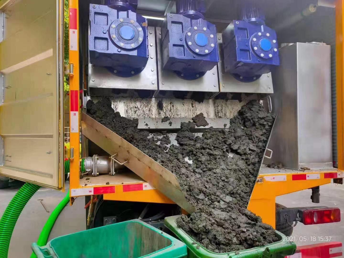 肇东化粪池清掏城市维护站-泥浆净化干湿分离处理